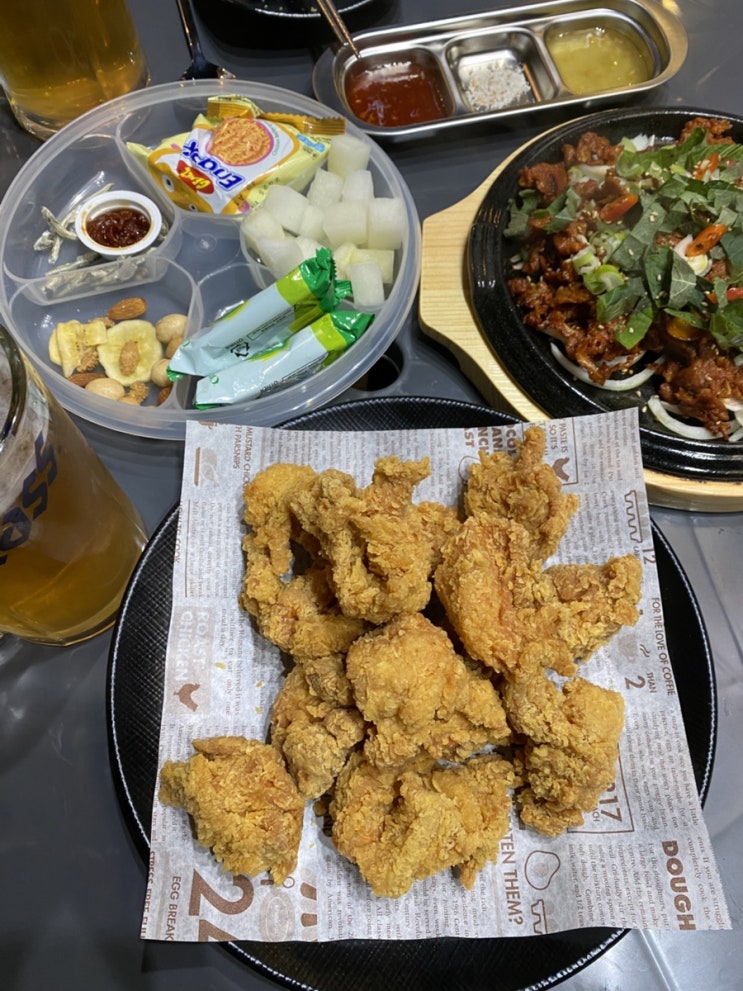  수락산야장 영계치킨 가성비 좋은 세트메뉴