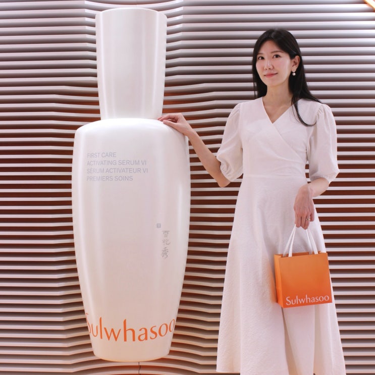  4월 잠실 설화수 팝업스토어 윤조에센스로 안티에이징 (위치, 이벤트)