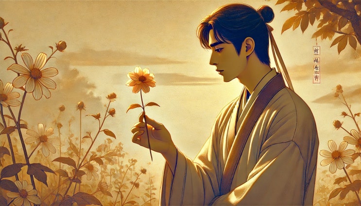  탄핵 정국 속, 꿈에 피어난 하얀 꽃의 예언