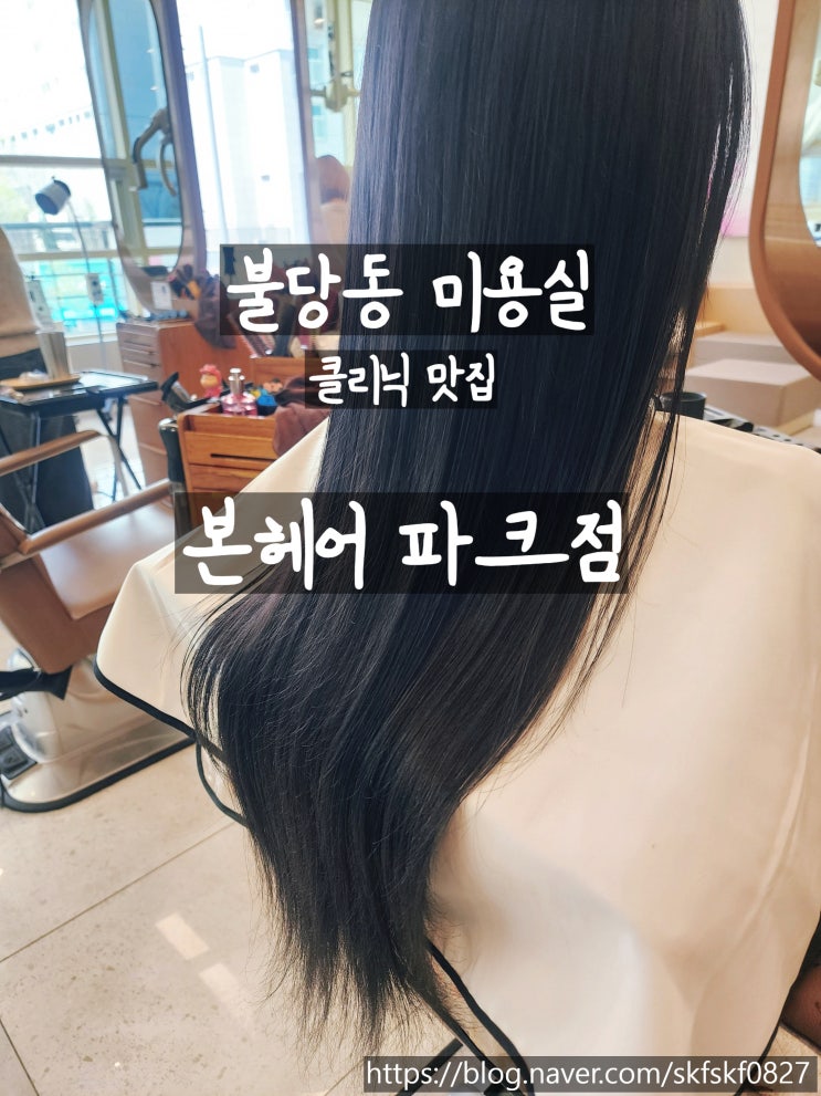  [불당동 미용실] 부들부들 클리닉 맛집 머리 잘하는 곳, 본헤어 파크점