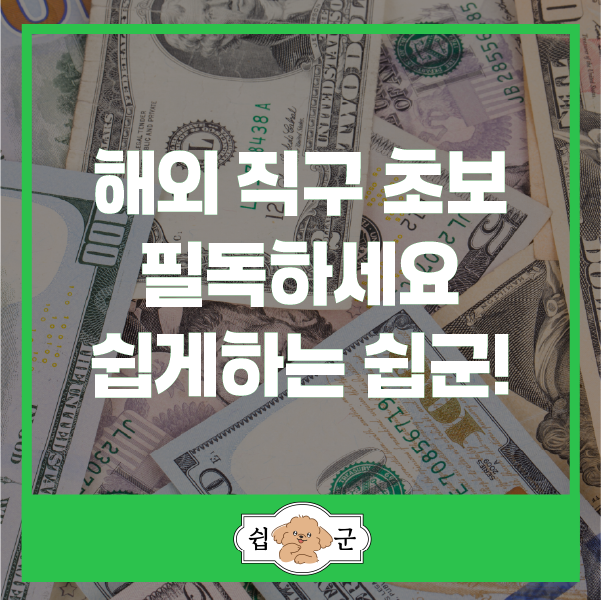  어려운 해외직구 초보도 쉽게하는 사이트