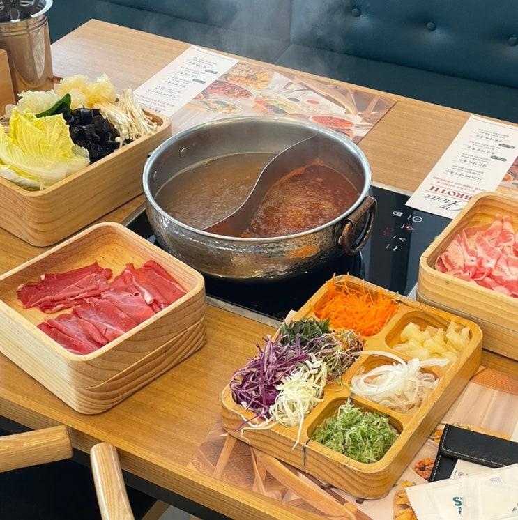  창원 중동 맛집 샤브올데이 창원의창점 평일 점심 후기