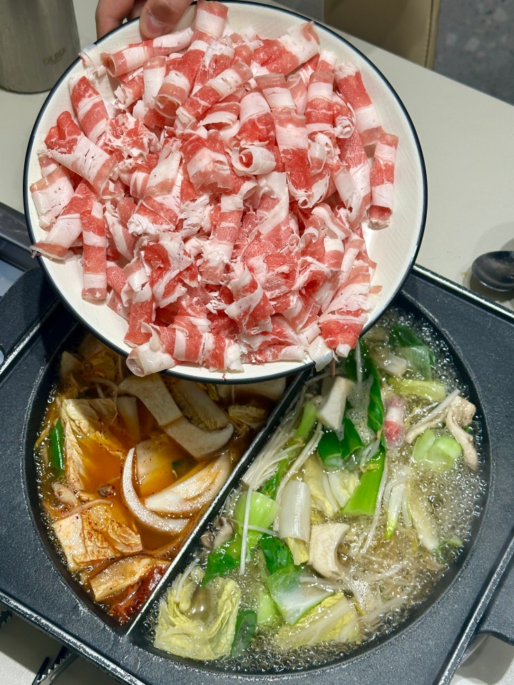  동래 샤브샤브 맛집 소고기 무한리필 편백가원 동래점