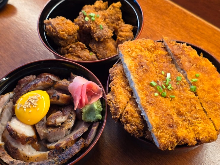  바삭한 식감의 튀김이 맛있던 덮밥 진주 가좌동 맛집 톤톤