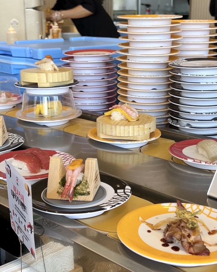  [경기 화성] 연어 안 끊기는 동탄 회전초밥 가성비 맛집 내돈내산 솔직 후기 | 하코스시