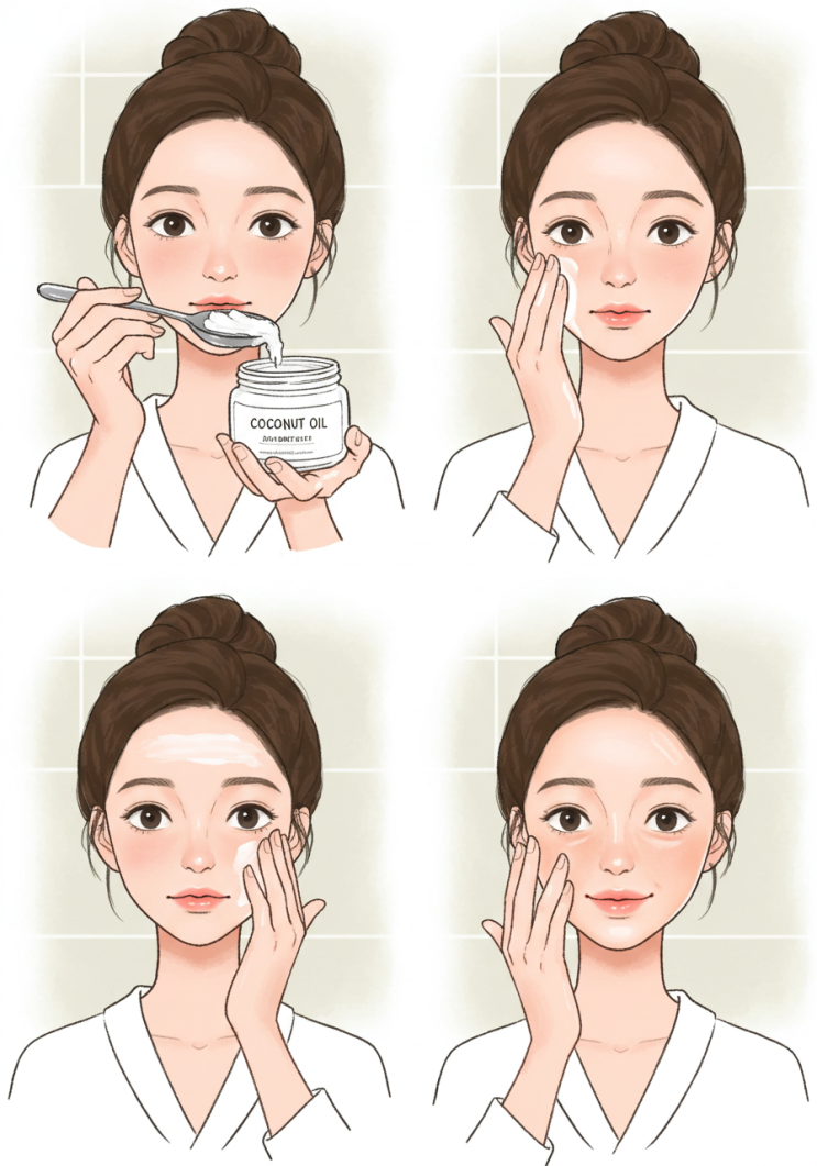 코코넛오일 사용법 ( 피부 얼굴 바디 , 헤어팩 ) 코코넛오일 사용법 ( 피부 얼굴 바디 , 헤어팩 )