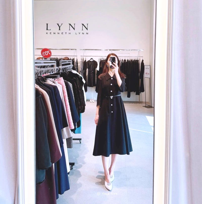의왕 롯데아울렛 Lynn 린 하객룩 원피스 홀린데이 쇼핑 후기