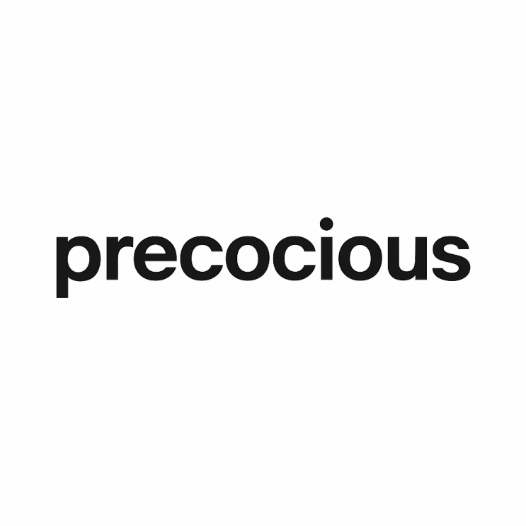  [영단어 쪼개서 외우기] precocious | pre + coc + ious