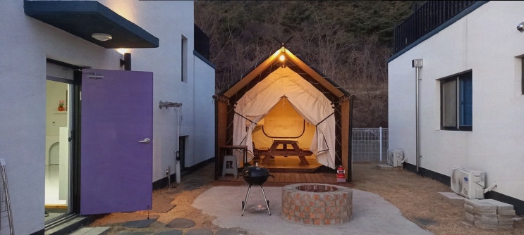  [숙소리뷰] 경주감성숙소더글램핑풀빌라, 깨끗한 관리와 소중한 추억을 위한 경주펜션 여행