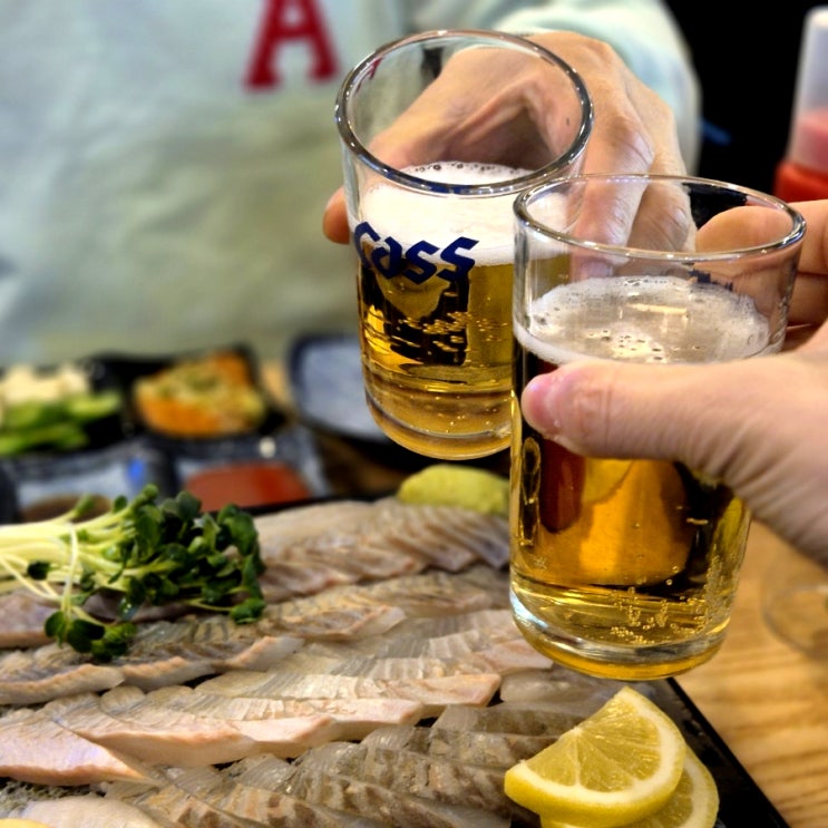  봄도다리회 먹고 온 삼성역 맛집 회식성지 동어동락