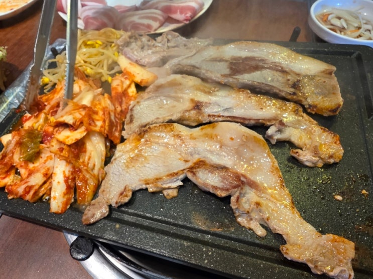  신선한 고기 가성비 넘치는 진주 칠암동 고기 불돈생돈
