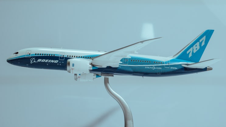  1:200 SQ wings BOEING B787-8 N787BA 'house livery' 다이캐스트 모형
