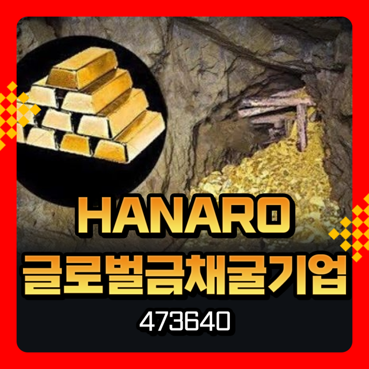  HANARO 글로벌금채굴기업 473640 ETF 구성종목 및 수익률