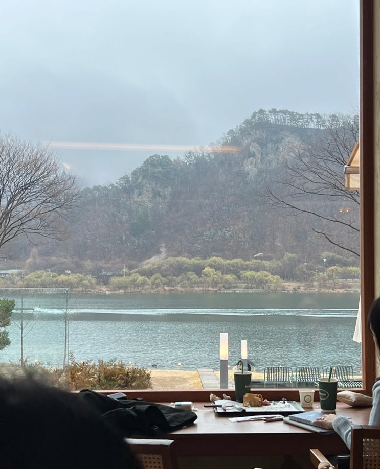  남양주 대형 카페 리버뷰 디저트 맛집 브리끄 내돈내산