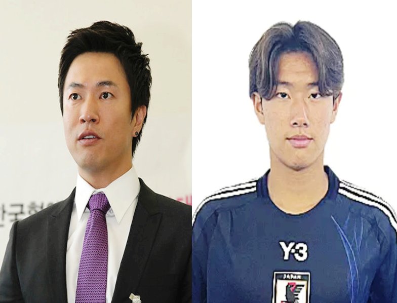 가수 김정민 아들 일본축구 U17 국가대표 프로필 나이