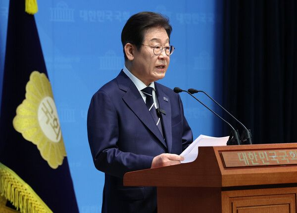  이재명 “이제부터 진짜 대한민국...퍼스트무버 ‘K-이니셔티브’ 새 시대 열 것” [전문]
