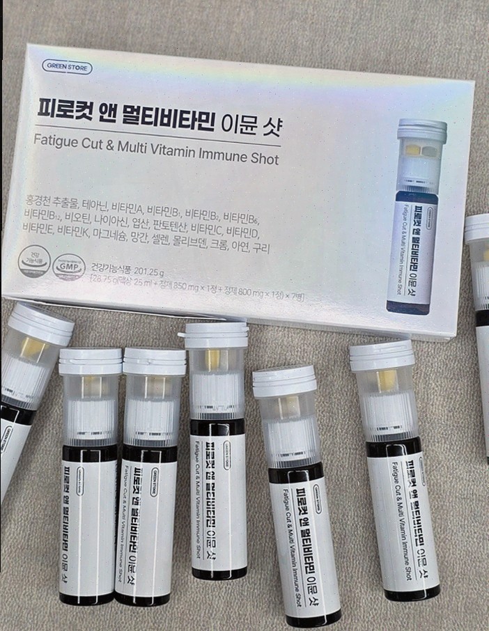  액상형 비타민으로 피로를 날리세요! 테아닌효과