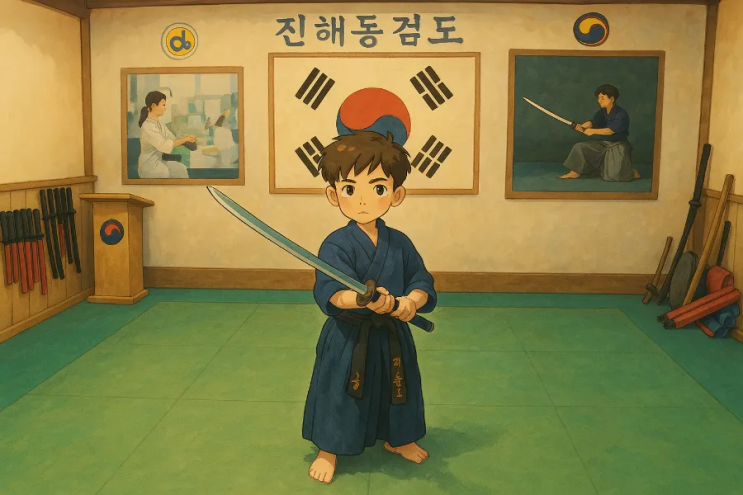  퐁당 ! 해동검도에 빠지다/ 부산 온천입구 명륜검도장