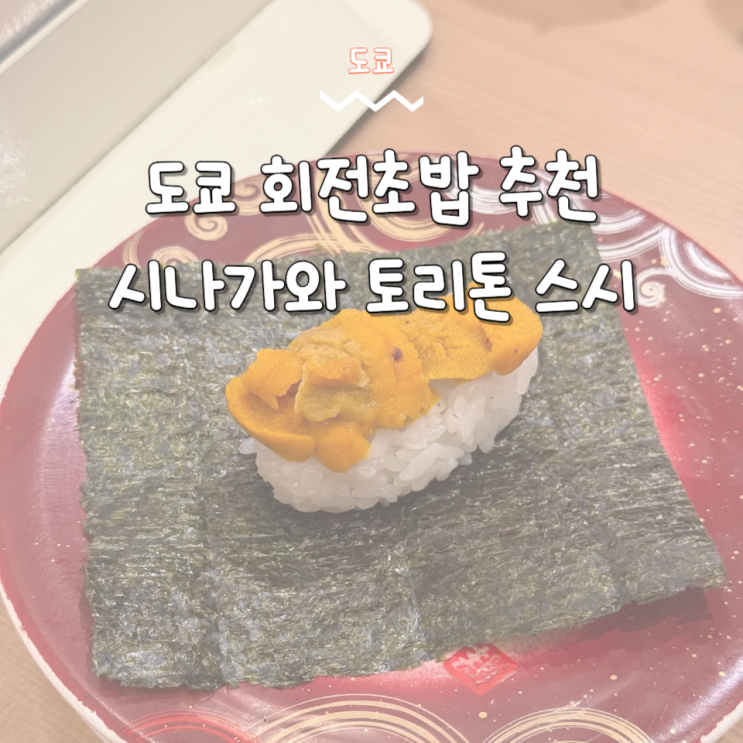  도쿄 회전 초밥 추천 시나가와 토리톤 스시