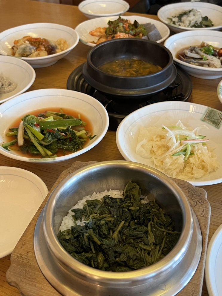  [경기 화성] 간장게장이 반찬으로 나오는 10첩 반상 동탄 무봉산 근처 곤드레밥 맛집 내돈내산 솔직 후기 | 곤드레향기
