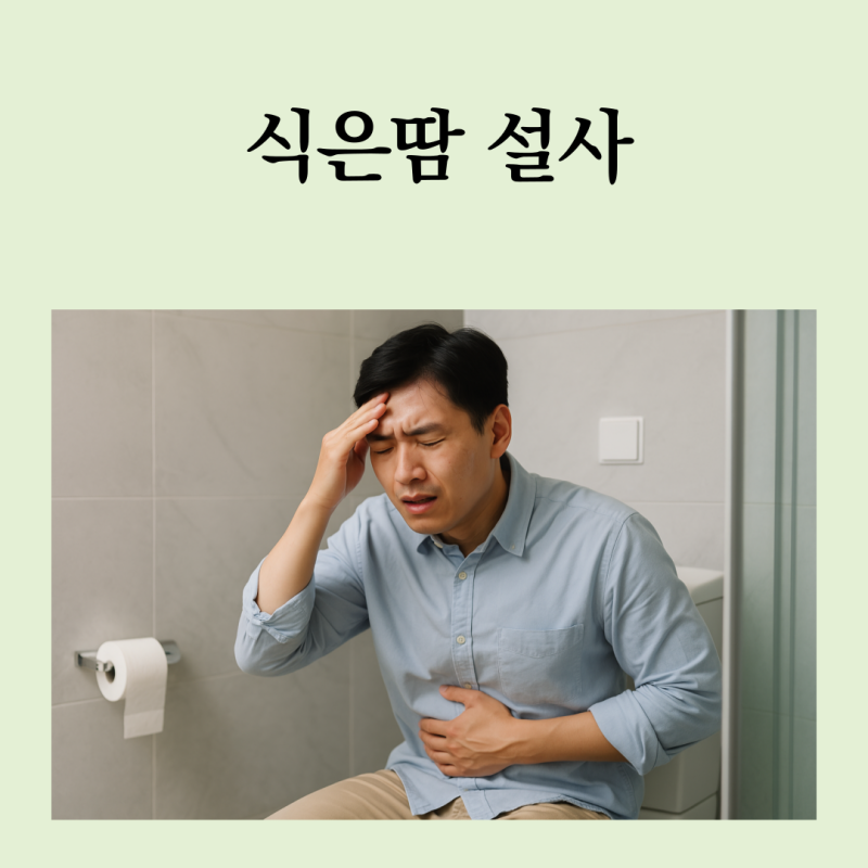 식은땀 설사, 갑자기 동시에 나타난다면? 위장 질환 신호일 수 있어요