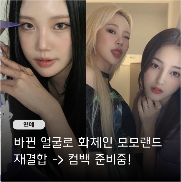 '뿜뿜' 이후 해체설 → <b>완전체</b> 준비 중?! <b>모모랜드</b> 화제 근황