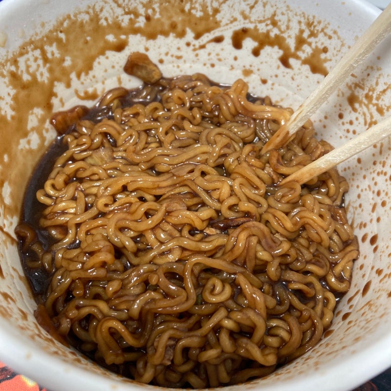 짜파게티 컵라면 전자레인지 조리법