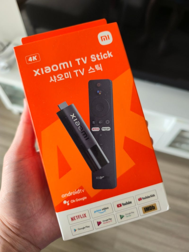 블루투스 미러링 샤오미 TV 스틱 Mi TV 스틱 Stick 와이파이 없이 미러링 갤럭시 Smart View 스마트....
