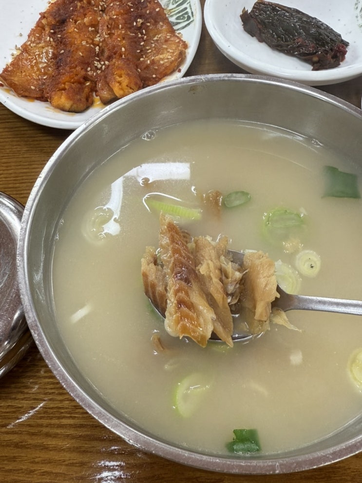  강원도 인제 맛집 용바위식당 황태해장국, 황태구이!