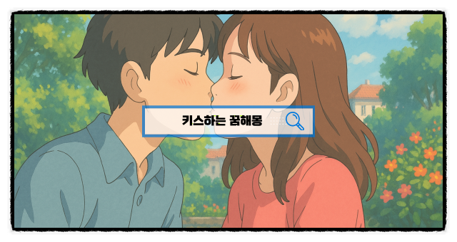  [무료꿈해몽] 키스하는꿈 모르는사람과키스 동물과키스 애인과키스 죽은사람과키스 가족과키스