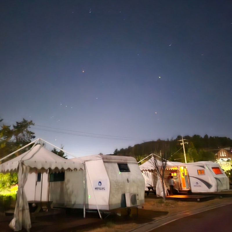 [완도힐링여행] 완도 명사십리 오토캠핑장(카라반) / 청산도 유채꽃