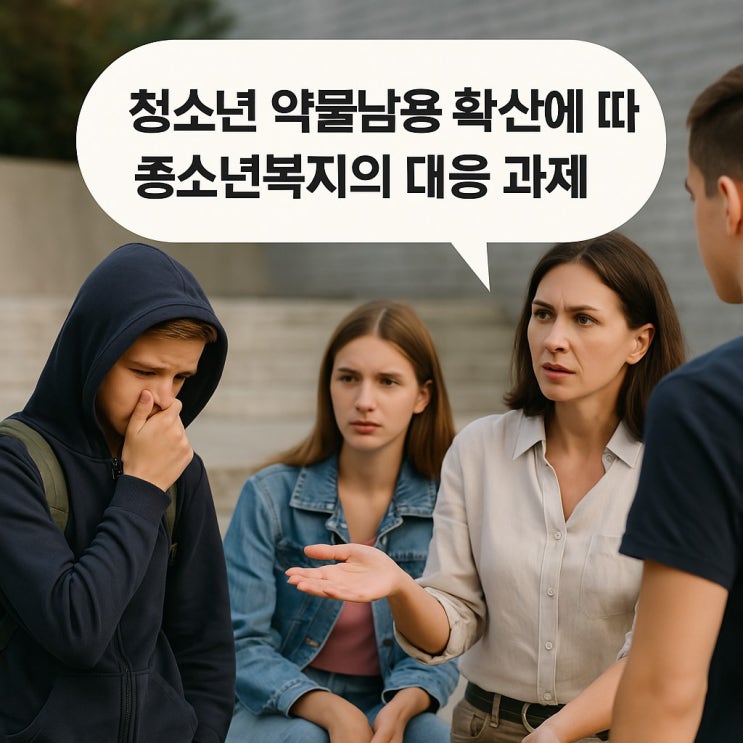  청소년 약물남용 확산에 따른 청소년 복지의 대응 과제