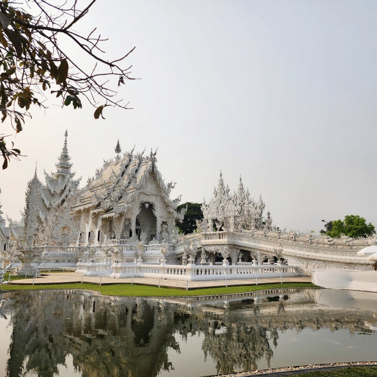  백색사원 (렁쿤사원) Wat Rong Khun 동남아 여행지 태국 치앙라이 가볼만한 곳