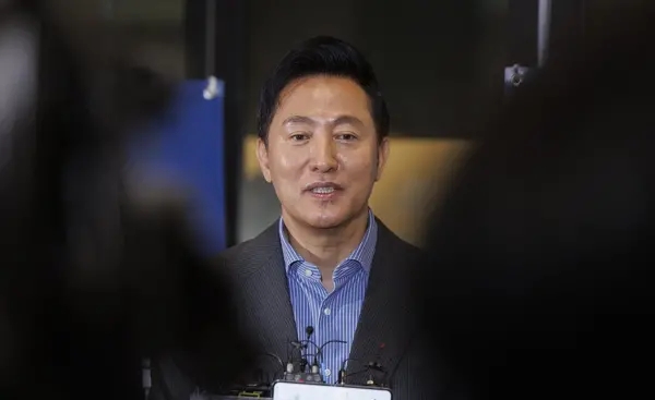 <b>오세훈</b> 서울시장, <b>대선 불출마</b> 선언