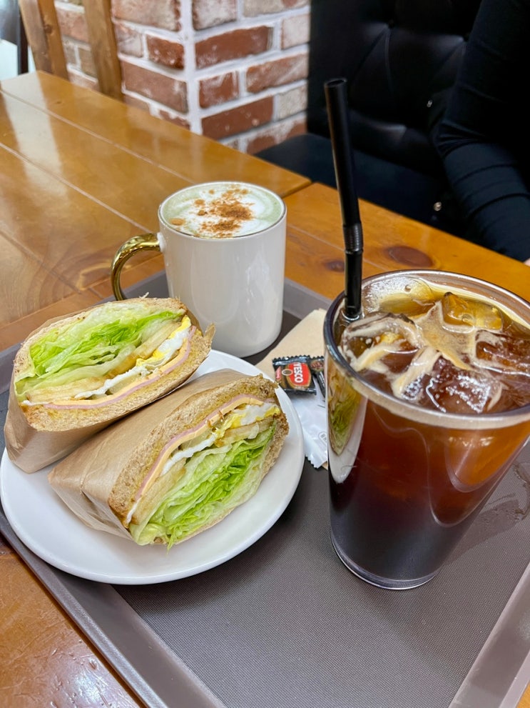  군산 샌드위치맛집 시청 주변 커피앤샌디에서 점심 먹기 추천