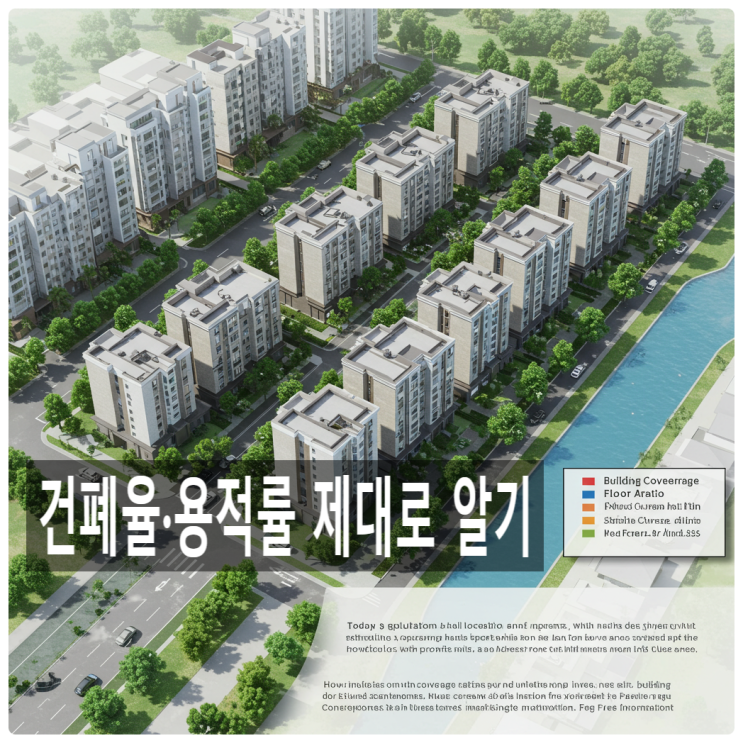  “건폐율·용적률 제대로 알면 땅값이 다르게 보인다! 부동산 투자 수익률 계산법 총정리”