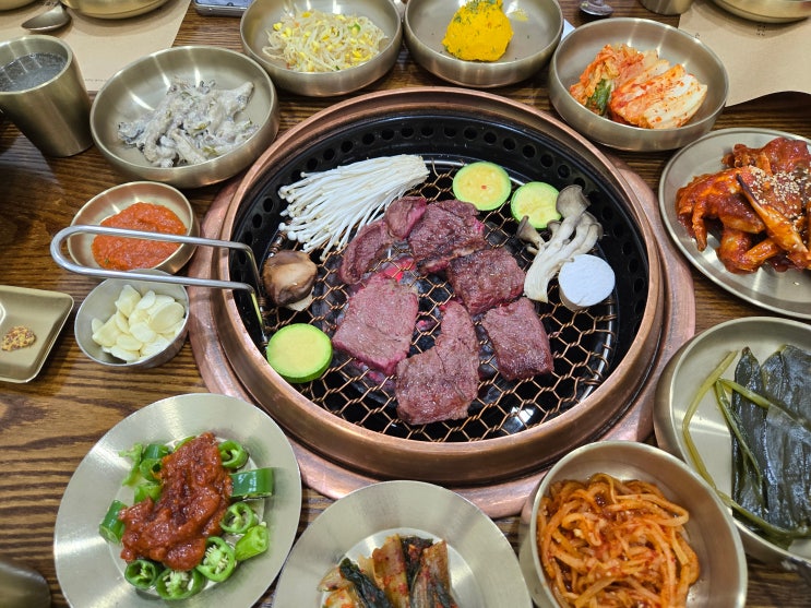  입에서 녹는 소고기 고림동 맛집 처인옥 정육 식당 룸에서 프라이빗 식사