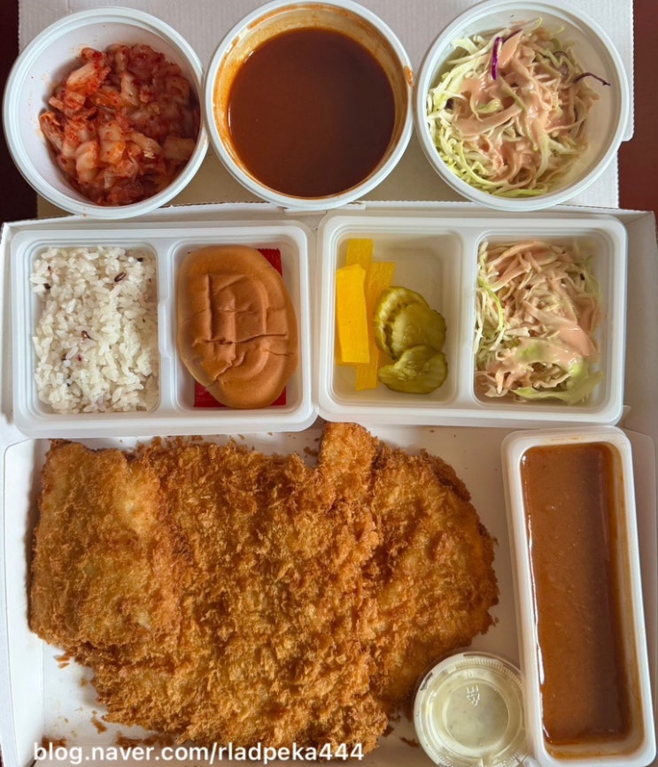  계산동[금화왕돈까스]배달후기|모듬정식과 생선까스가 맛있는 이유