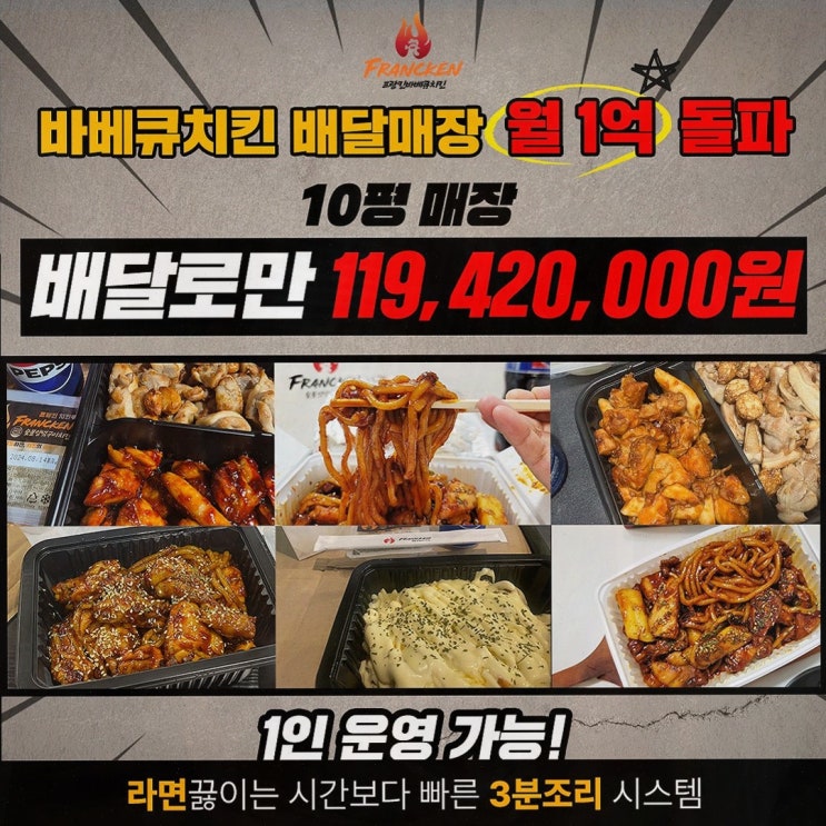  프랑킨바베큐치킨, 자동화 시스템으로 운영 부담을 낮추다