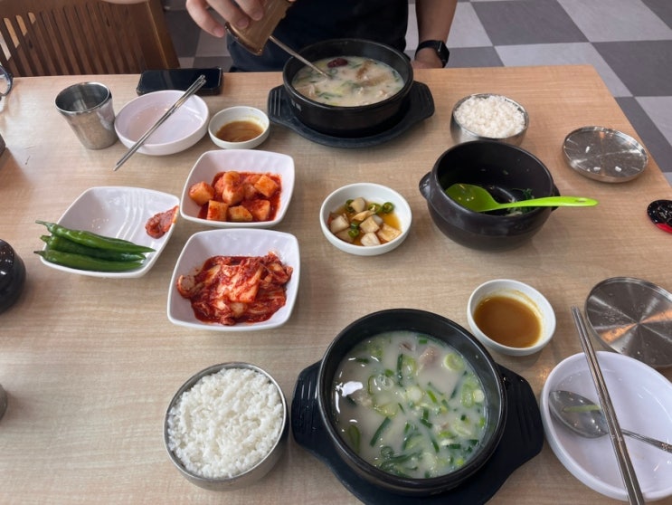  아침식사와 동시에 해장이 가능한 노형동 설렁탕 맛집 '청담집'