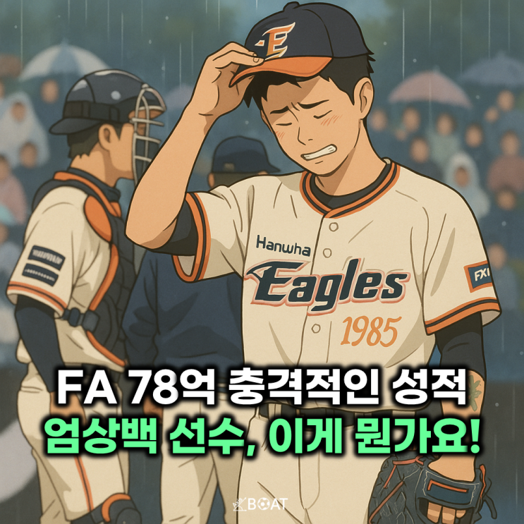 <b>한화</b> 이글스 FA 78억 <b>엄상백</b> 충격적인 성적..."이게 뭔가요?... 