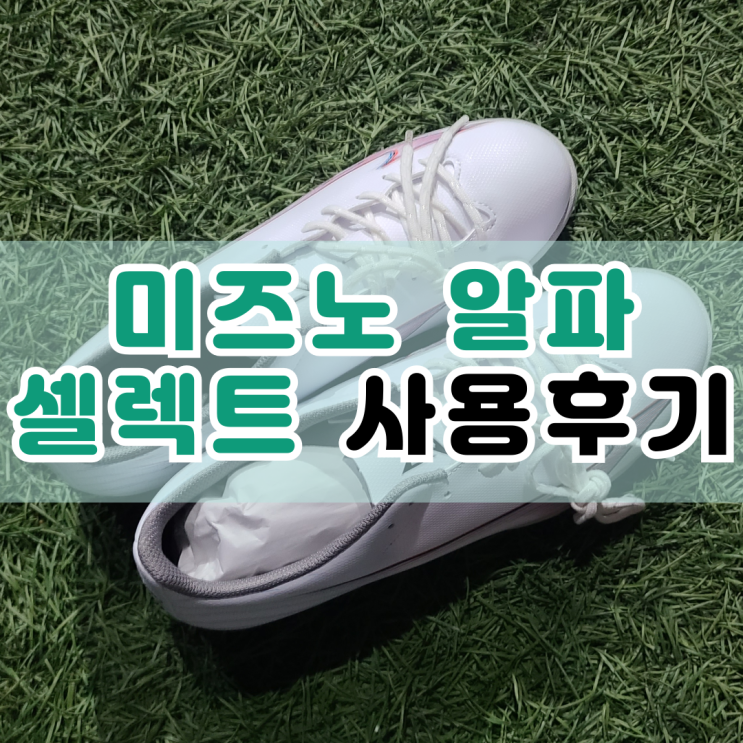 미즈노 풋살화 미즈노 알파 셀렉트 P1GD236509 5개월 사용 후기