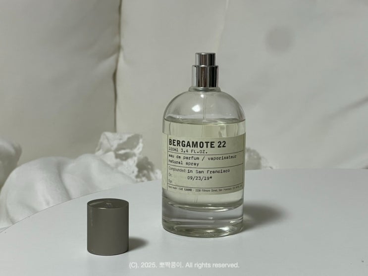  르라보 베르가못 22 100ml 30대 여자 남자 커플향수 추천