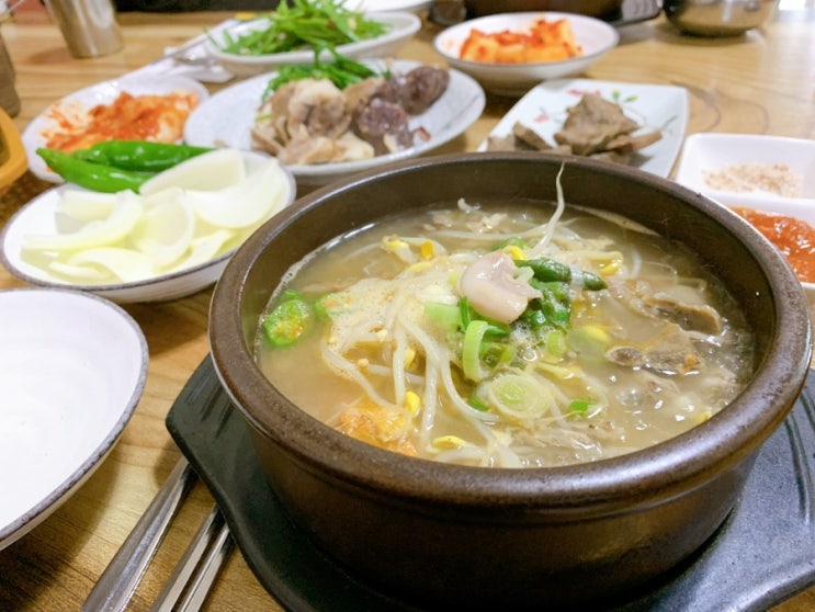  전남 순천 웃장국밥거리 국물 맛집 추천<웃장가마솥국밥>(찰순대국밥)