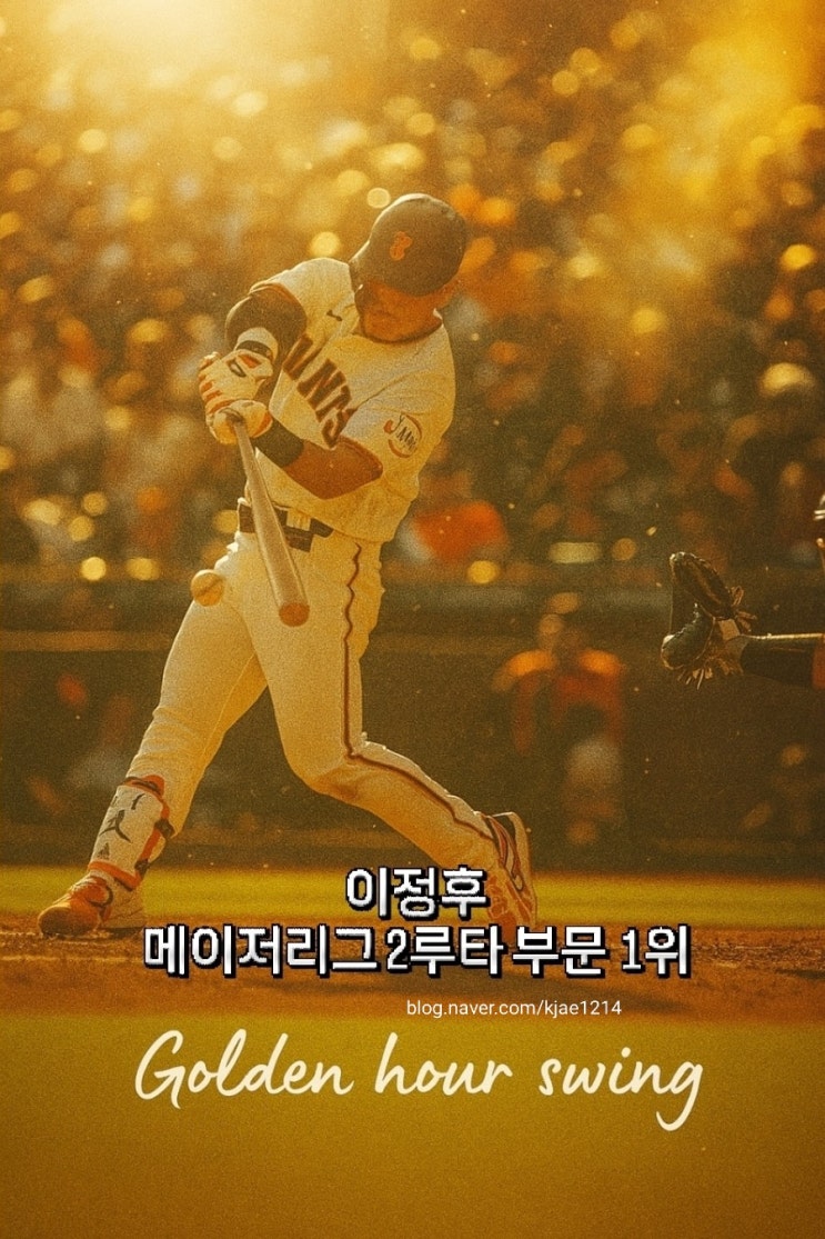 샌프란시스코 자이언츠 <b>이정후</b> 활약 <b>2루타</b> 부문 단독 1위