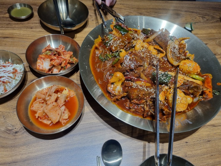  청천동뼛집 첫방문 숯불뼈찜, 불향, 술도둑 확실함