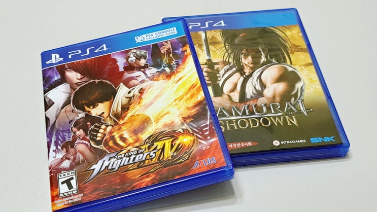 아랑전설 발매 기다리면서 구입한 PS4 격투게임 킹오파 사무라이쇼다운 아랑전설 발매 기다리면서 구입한 PS4 격투게임 킹오파 사무라이쇼다운