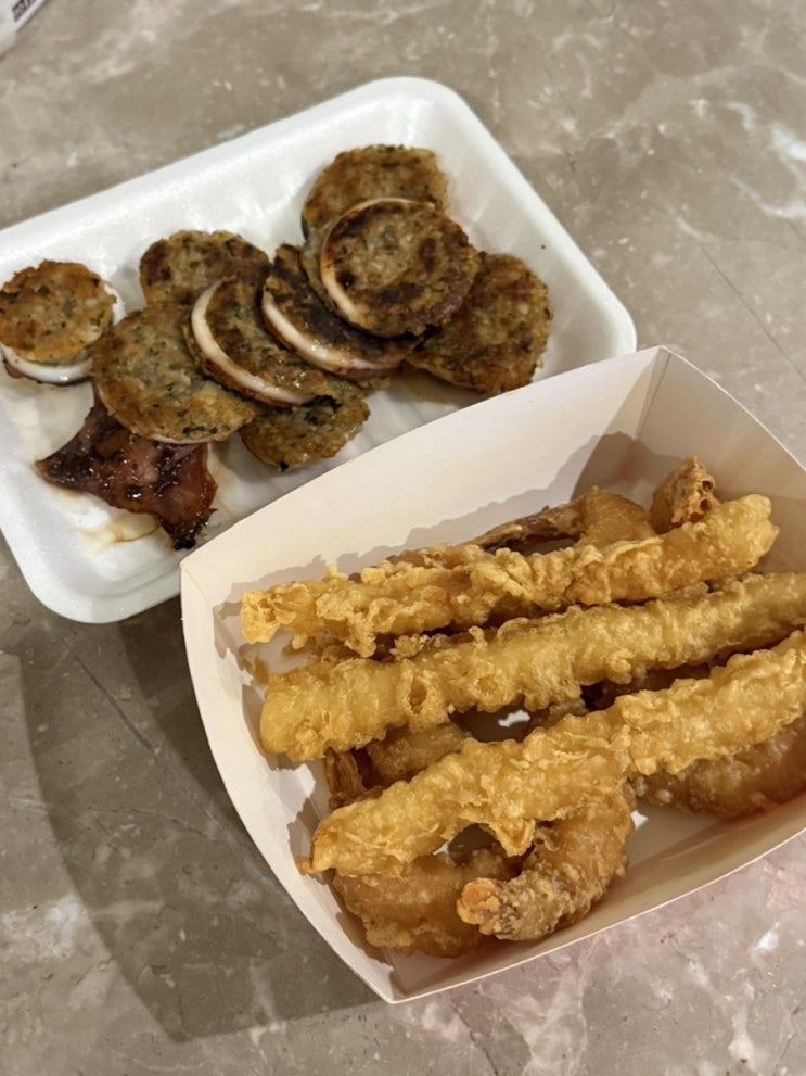  속초 누룽지오징어순대 맛집 중앙시장 속초새우아저씨!