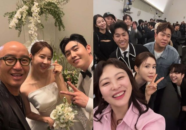 은가은박현호, 결혼식 공개…설운도→이다해 참석