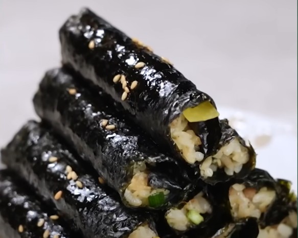  한채영 만두 꼬마김밥 레시피 편스토랑 간단 요리 간식 만들기